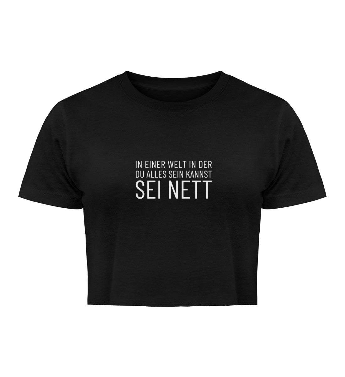 Sei nett 100% Bio Crop Top