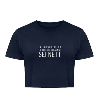 Sei nett 100% Bio Crop Top