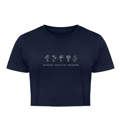 Pflanze positive Gedanken 100% Bio Crop Top
