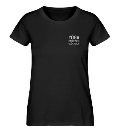 Yoga macht mich glücklich 100% Bio T-Shirt