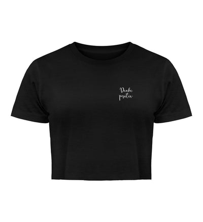 Denke positiv 100% Bio Crop Top