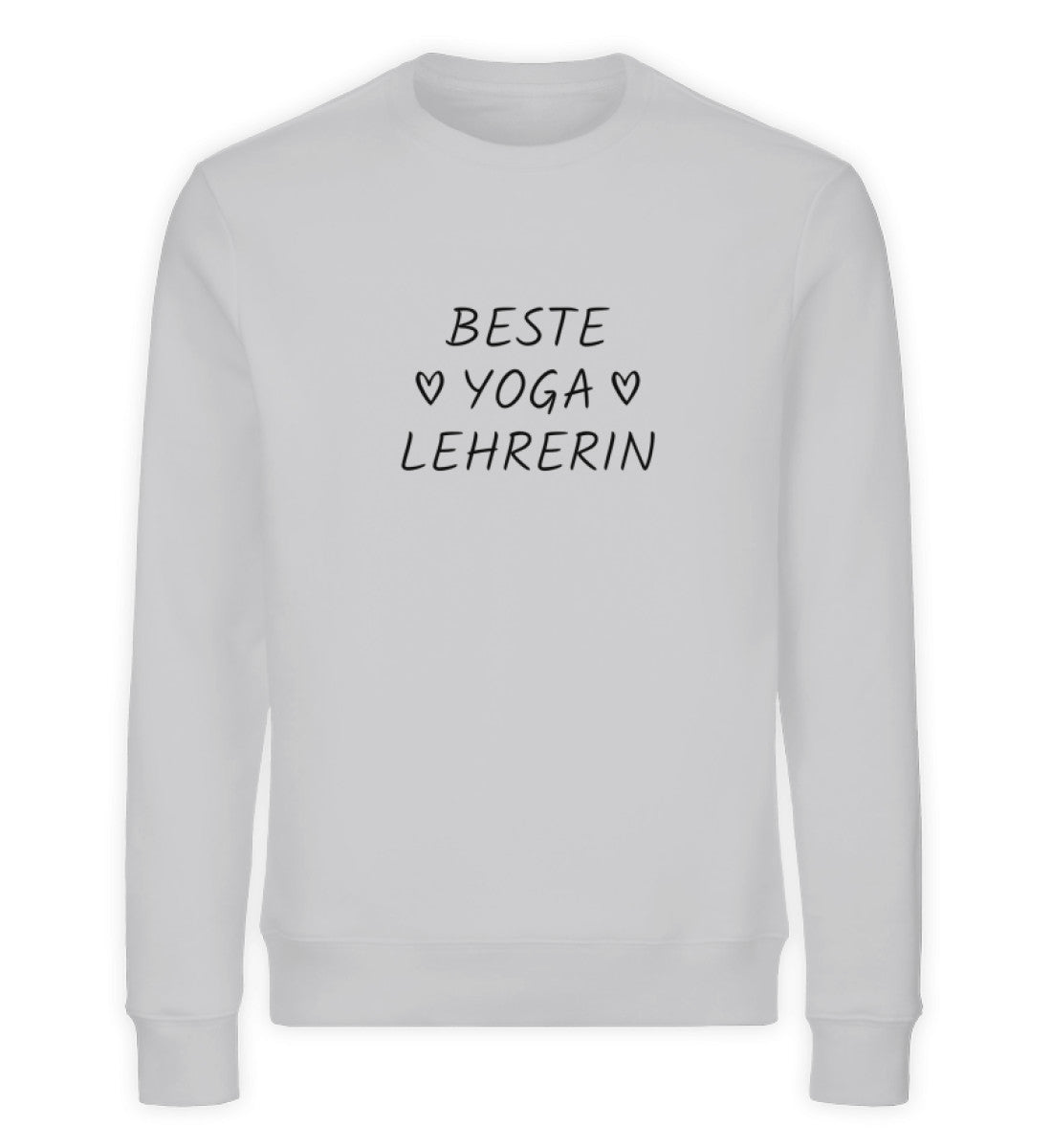 Beste Yogalehrerin Bio Sweatshirt Unisex