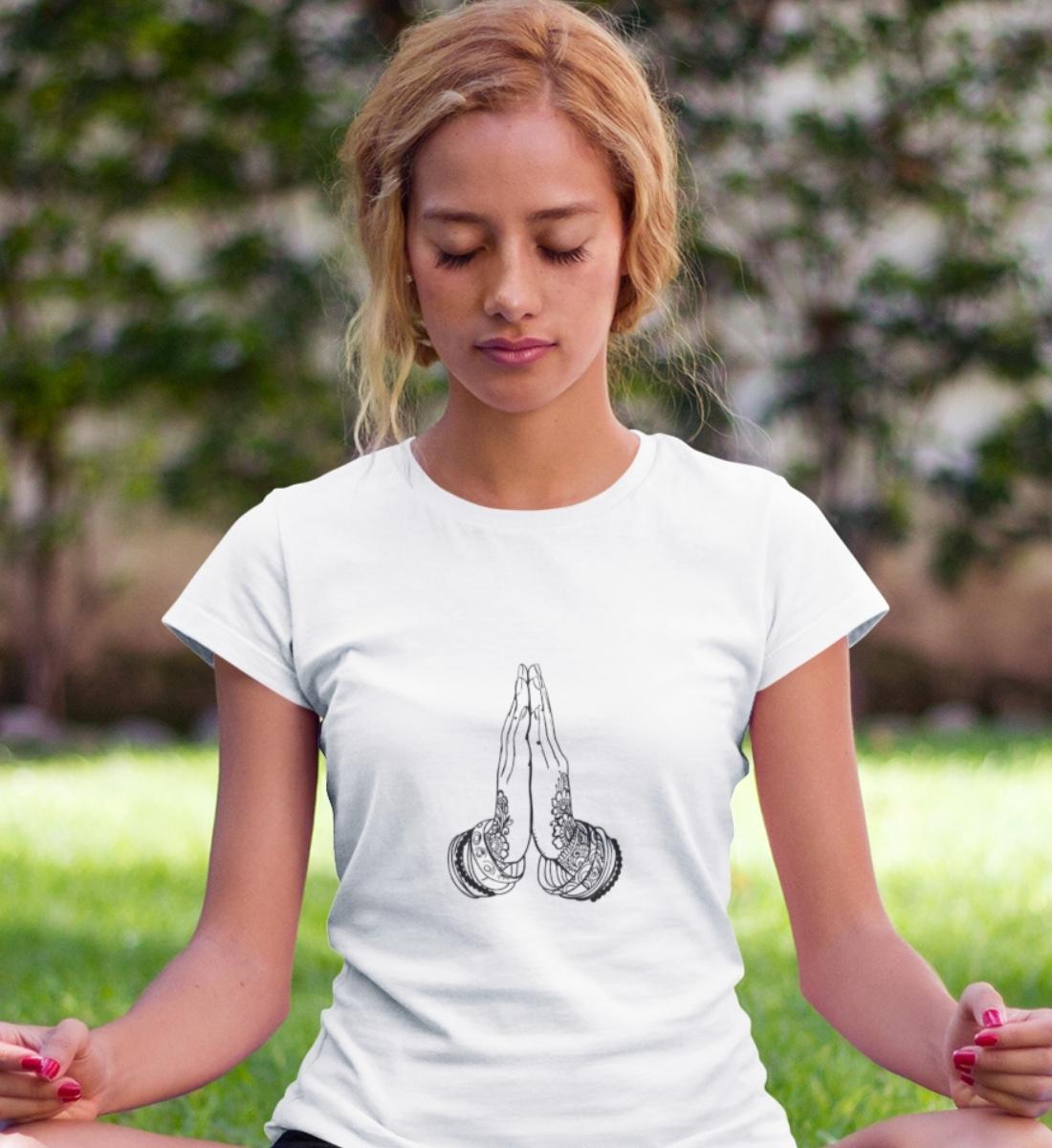 Namasté Gruß 100% Bio T-Shirt