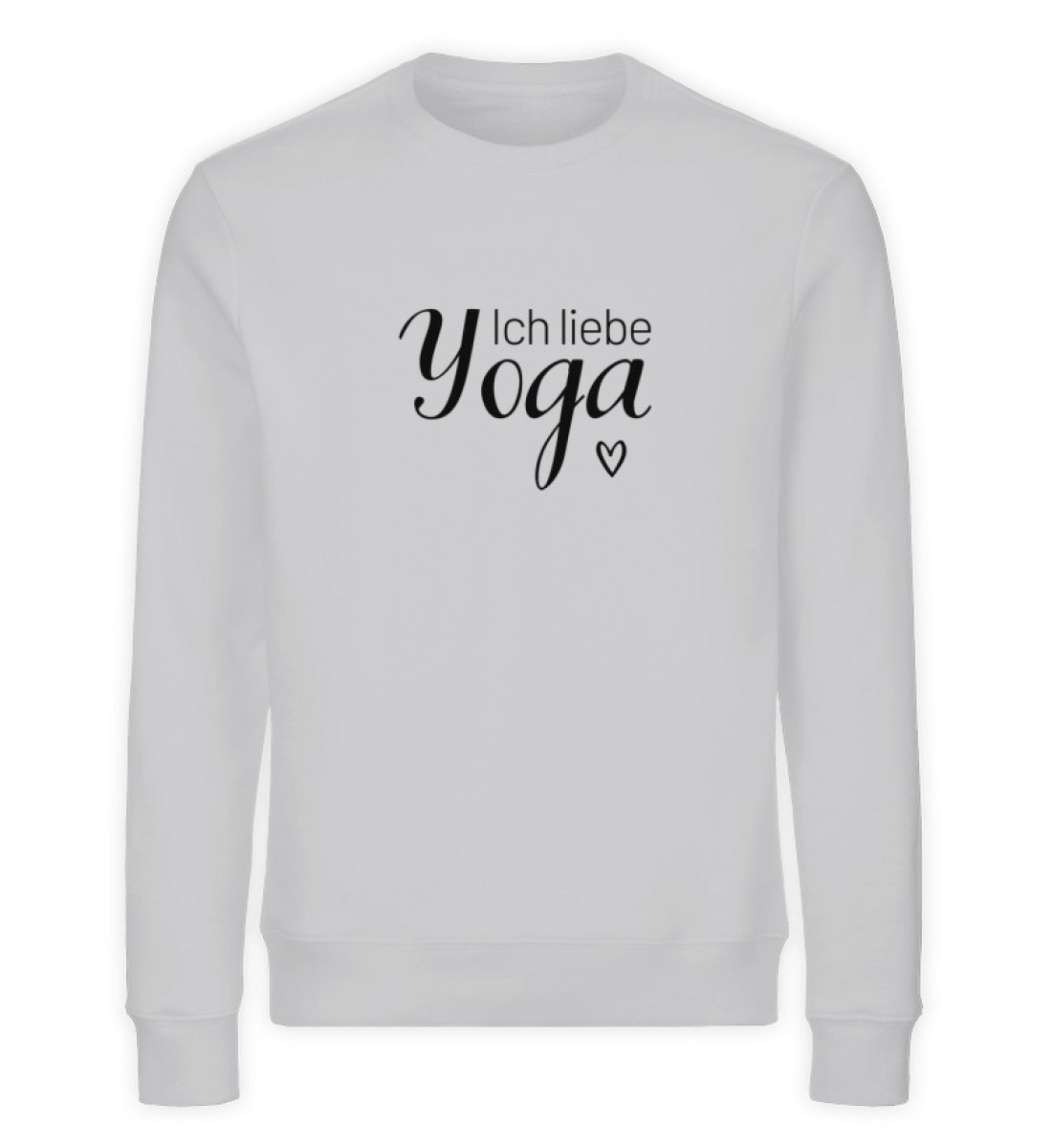 Ich liebe Yoga Bio Sweatshirt Unisex