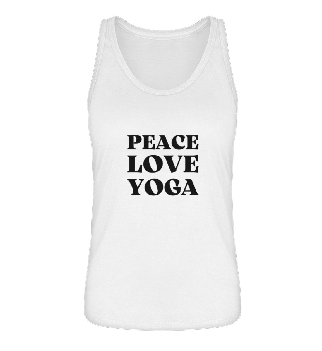 Peace Love Yoga 100% Bio Tank Top