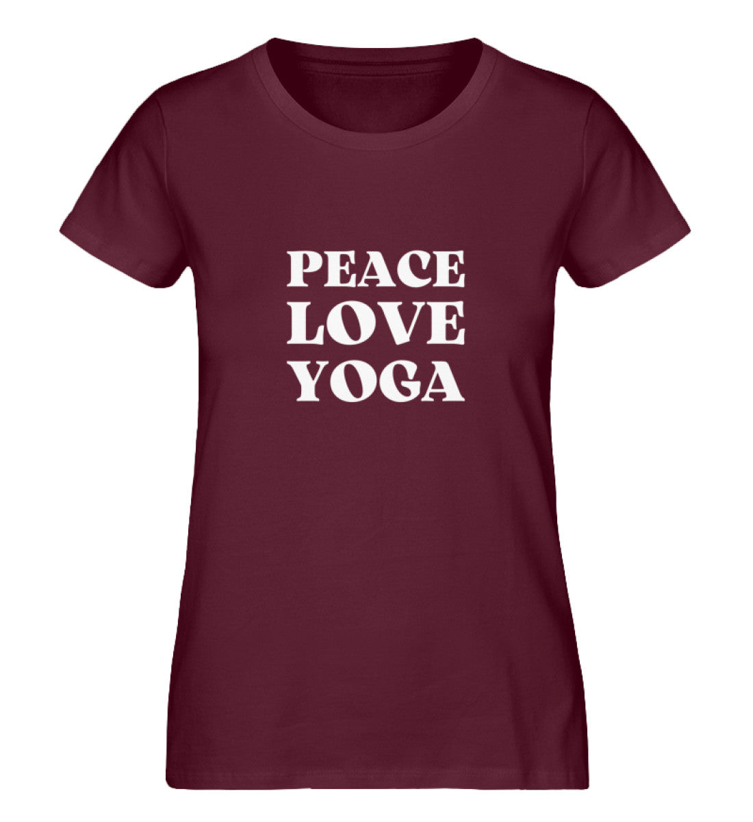 Peace Love Yoga 100% Bio T-Shirt