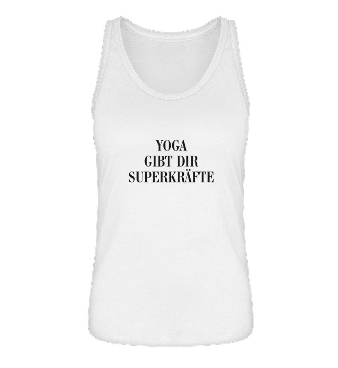 Yoga gibt dir Superkräfte 100% Bio Tank Top