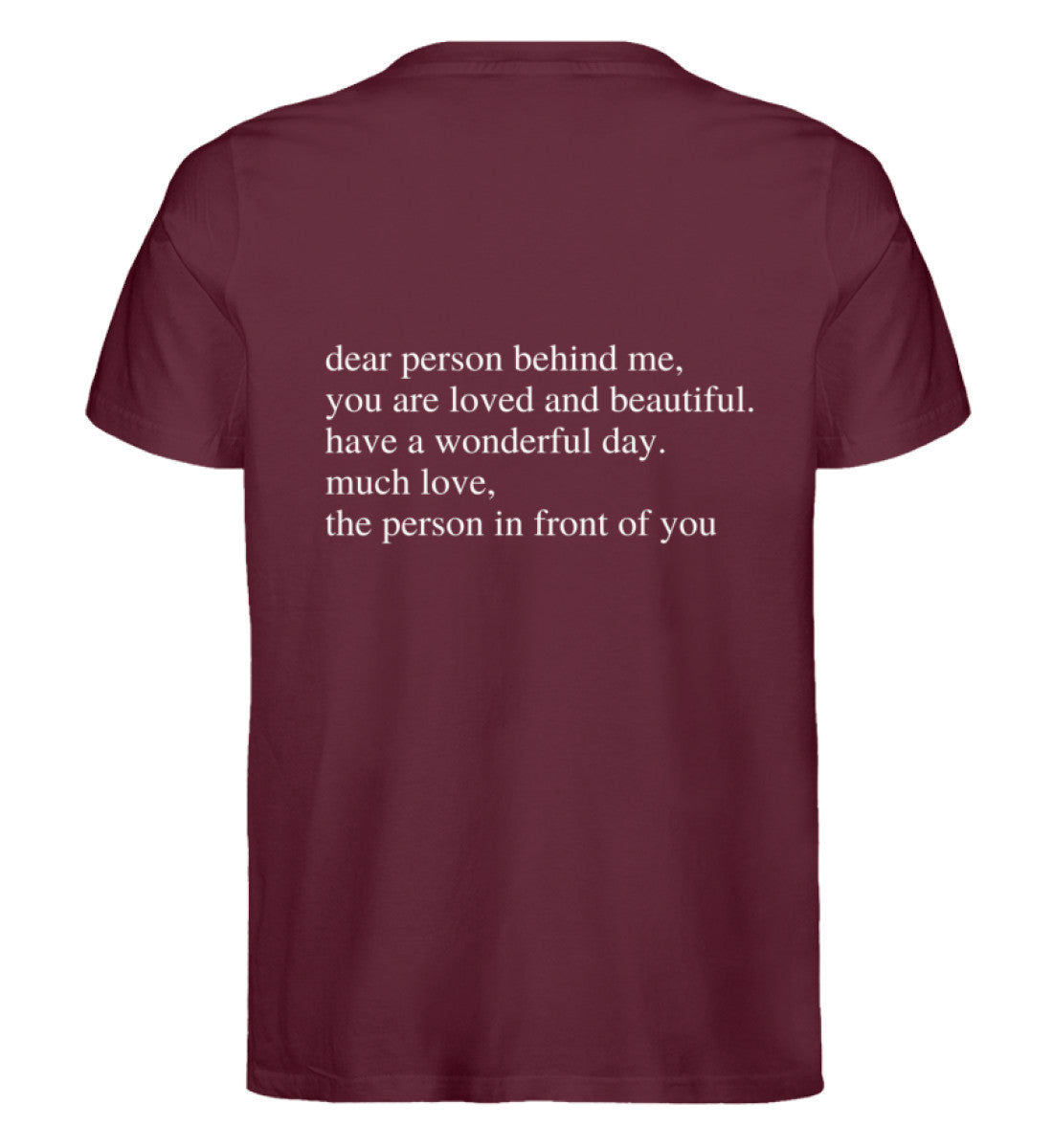 Dear Person 100% Bio T-Shirt Unisex