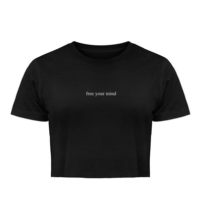 Free your mind 100% Bio Crop Top
