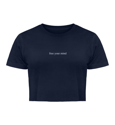 Free your mind 100% Bio Crop Top
