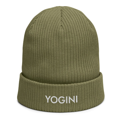 Yogini 100% Bio bestickte Mütze