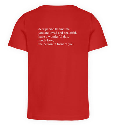 Dear Person Kinder Bio T-Shirt Unisex