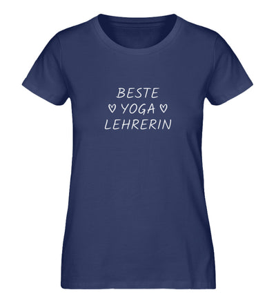 Beste Yogalehrerin 100% Bio T-Shirt